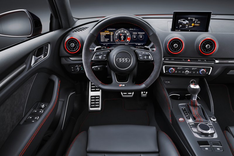 Illustration for article titled The Audi RS3 Sedan Is A 400 HP Five-Cylinder Monster Sedan Coming To America At Last